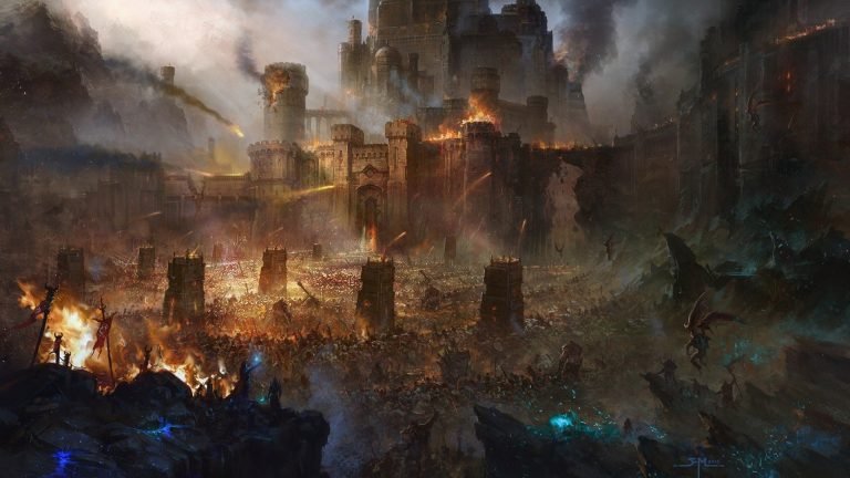 passos largos para o inferno