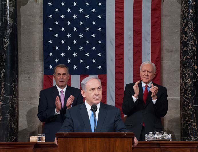 netanyahu no congresso americano