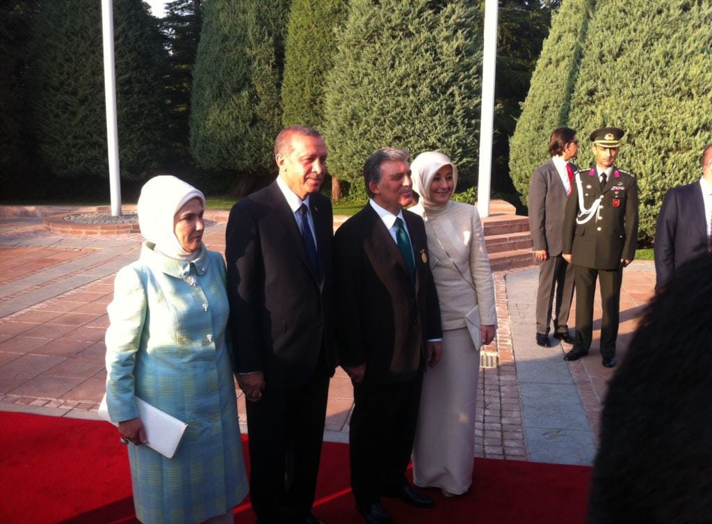 Erdogan com Islamistas