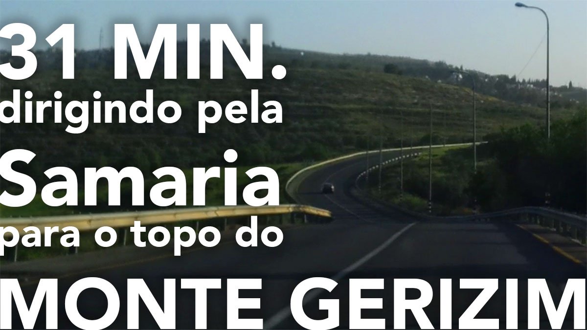 dirigindo na samaria