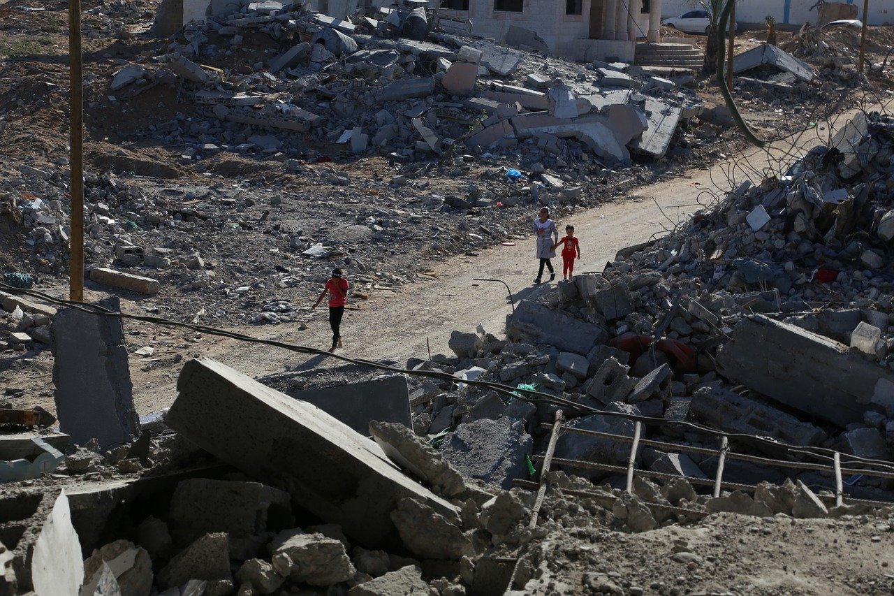 palestine gaza strip in
