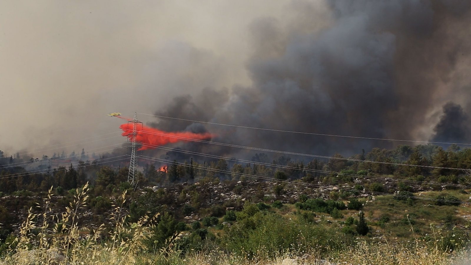 incendio em mevo modiin