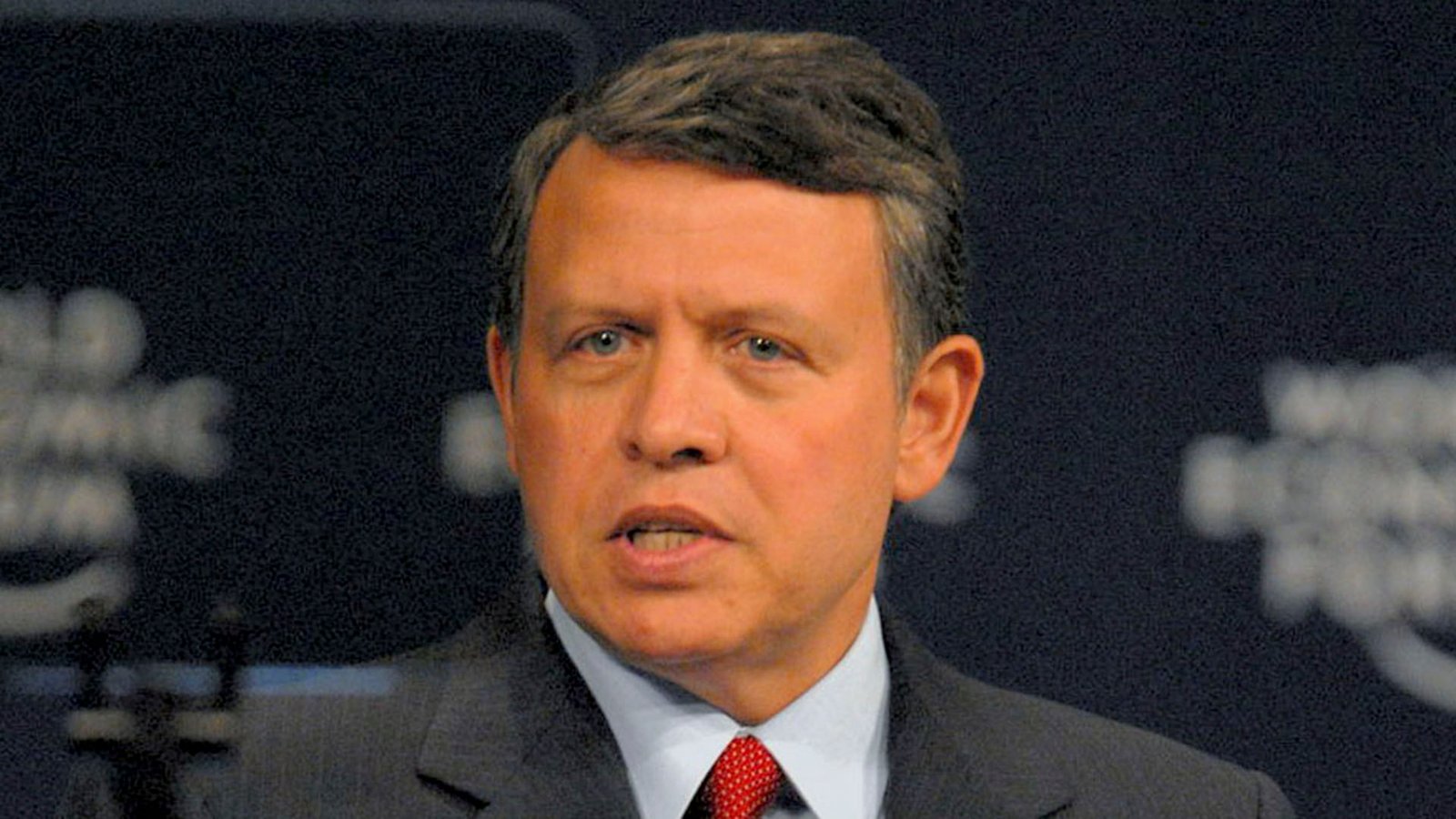 King Abdullah portrait