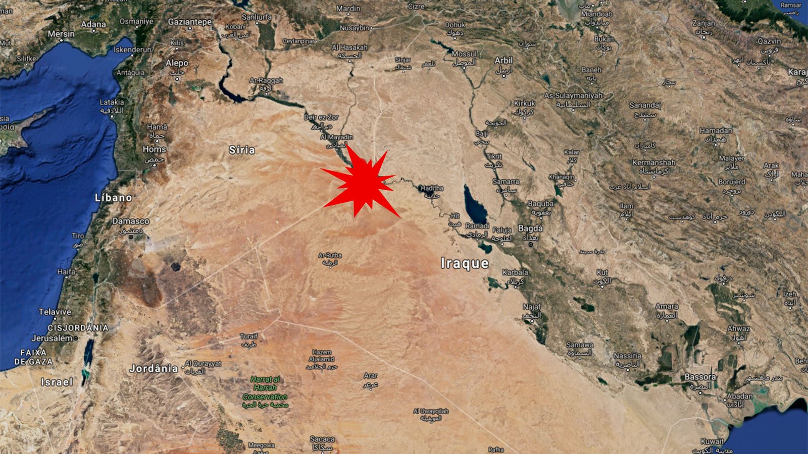 ataque na fronteira siria e iraque