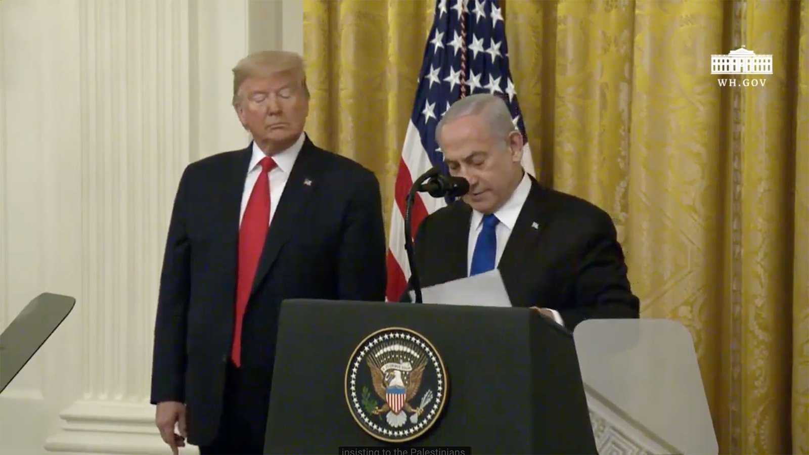 plano de paz acordo do seculo trump e netanyahu