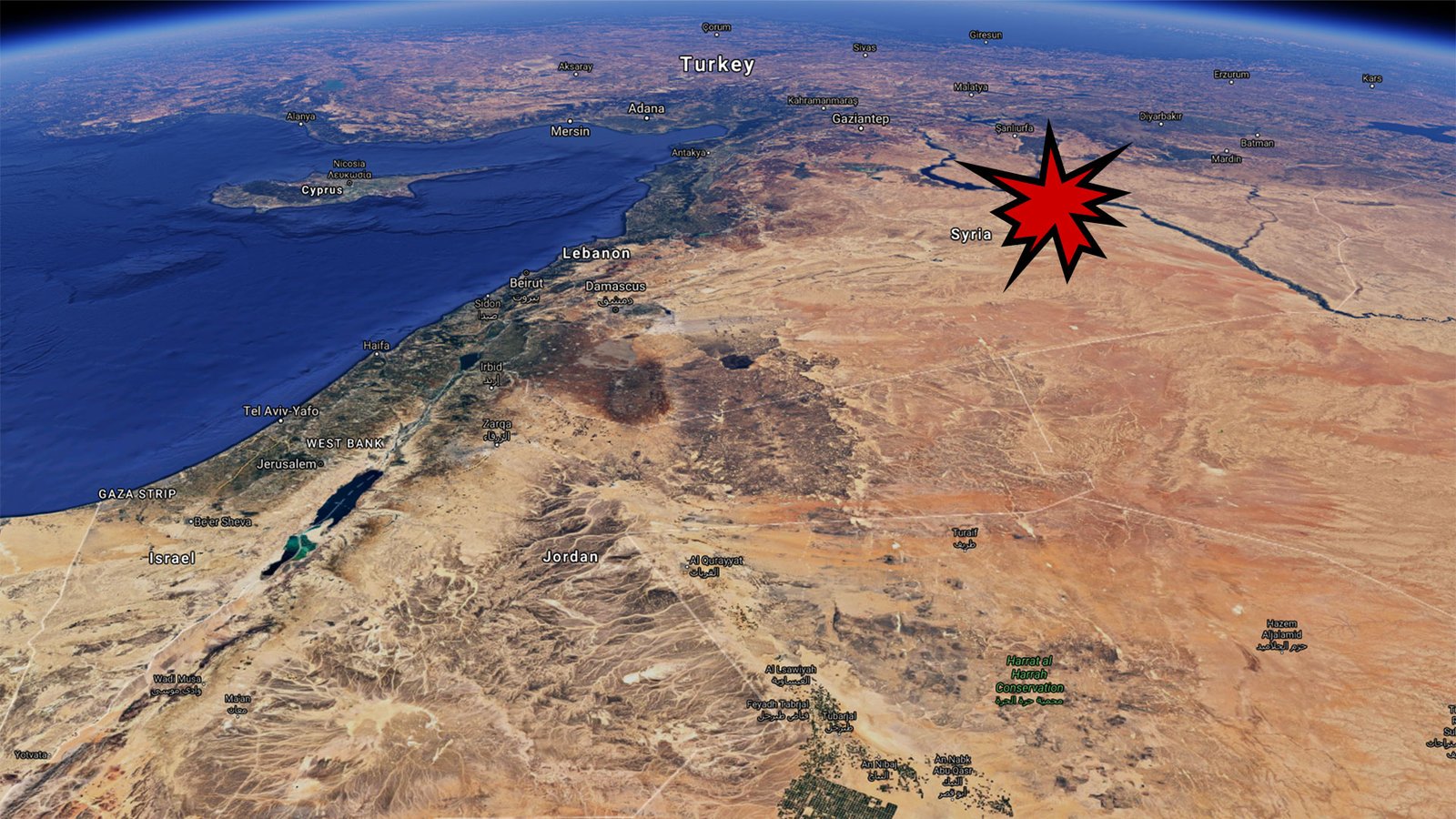 Ataque na Fronteira Siria e Iraque