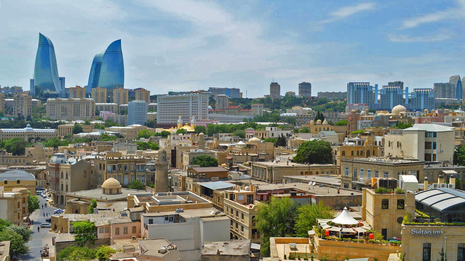 Azerbaijão View From Maidens Tower