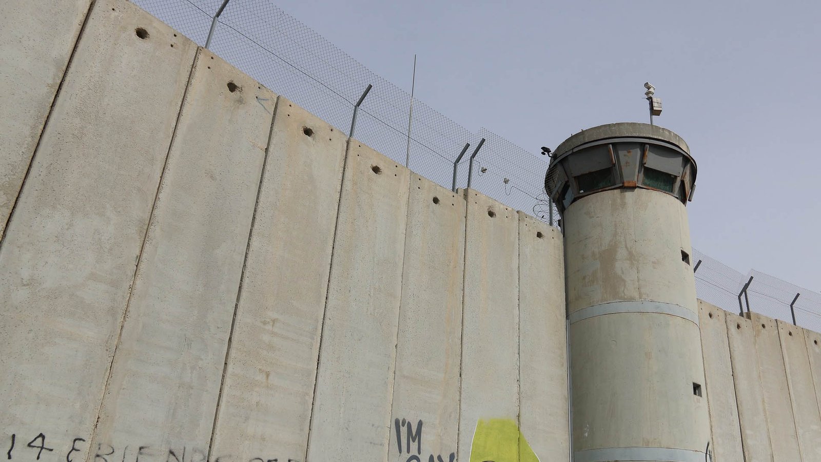 muro de defesa fronteira israel palestina
