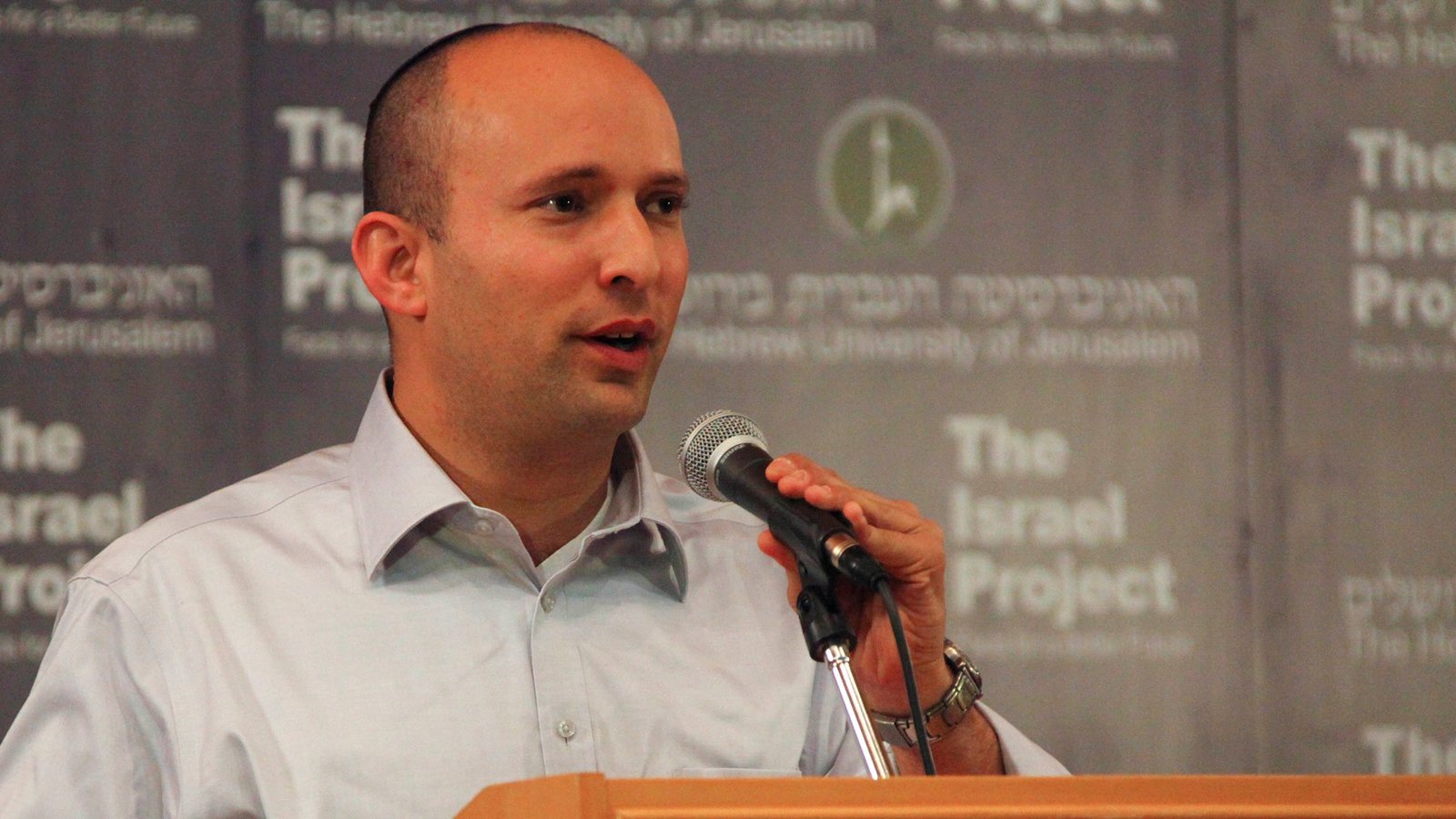 Naftali Bennett HUJI Election Debate