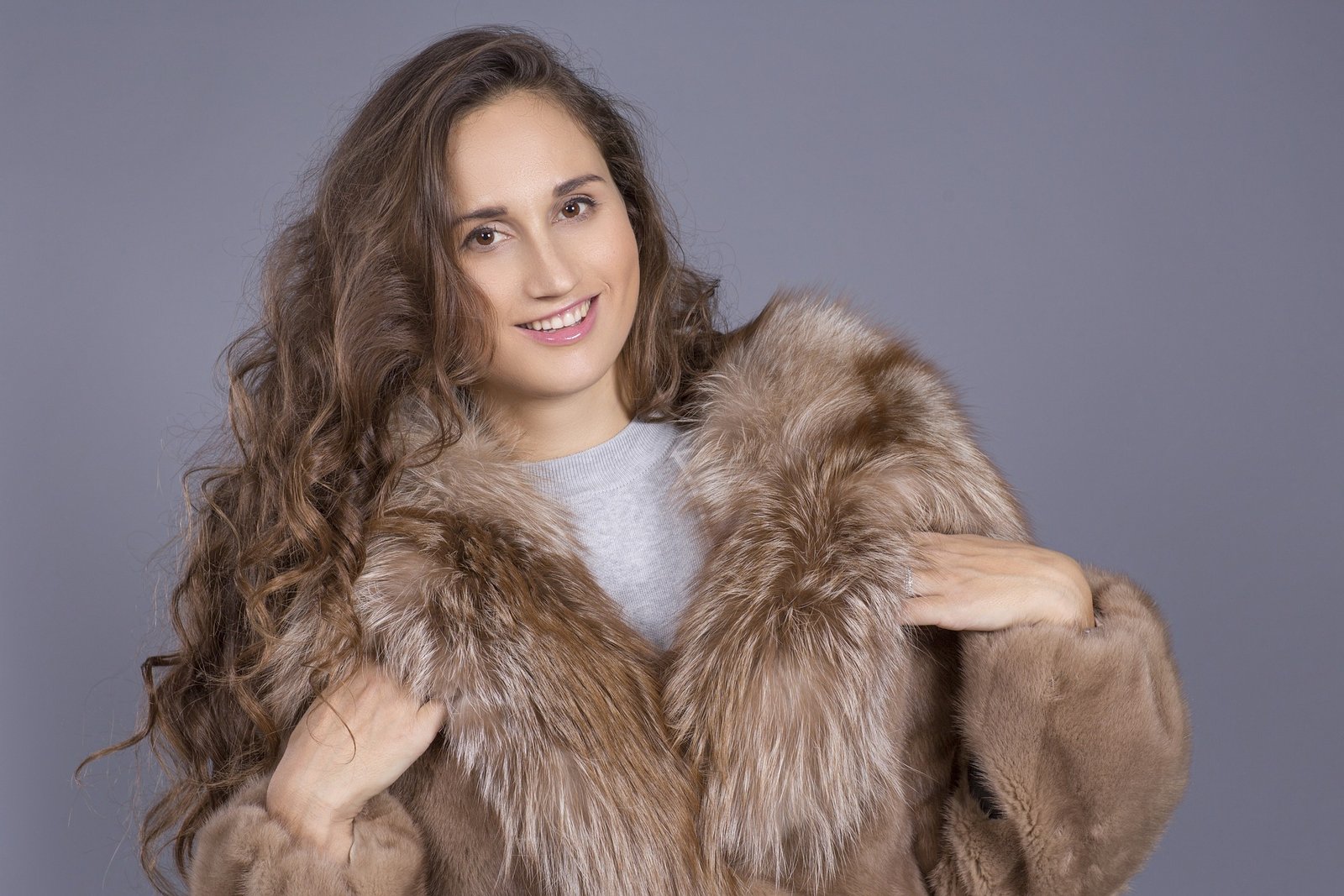 fur coat