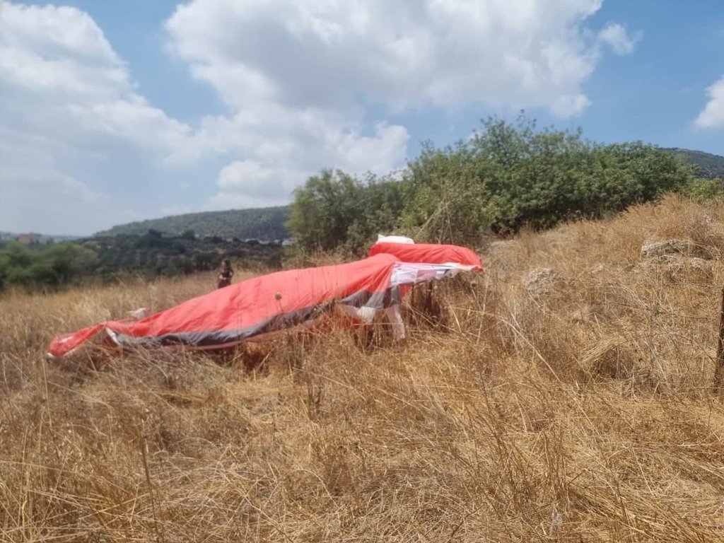 Parapente no Monte Tabor MADA