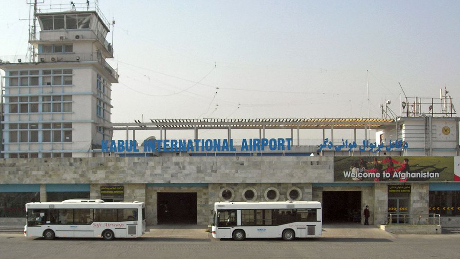 Kabul International Airport in