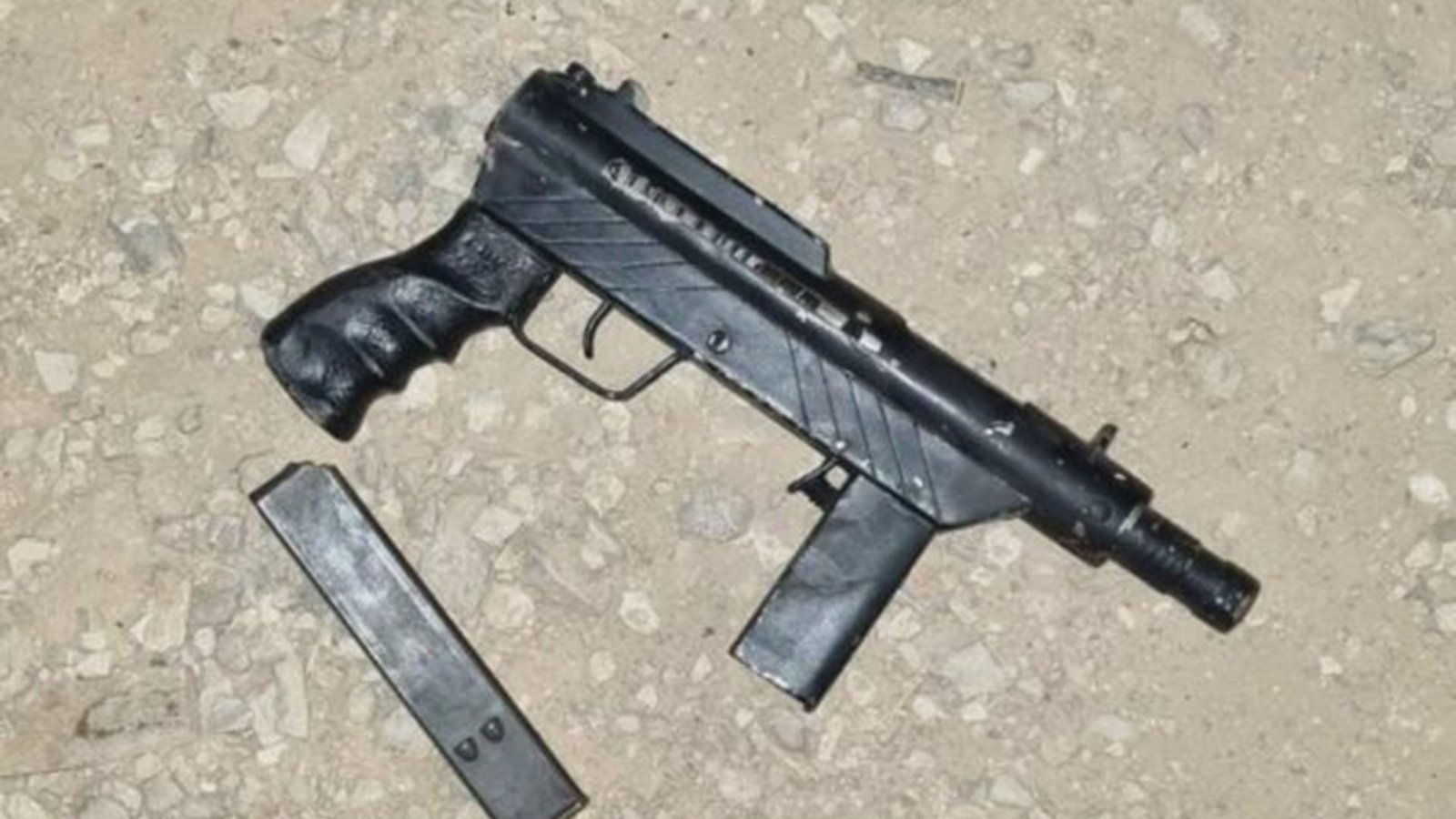 fuziu utilizado pelo terrorista em jenin