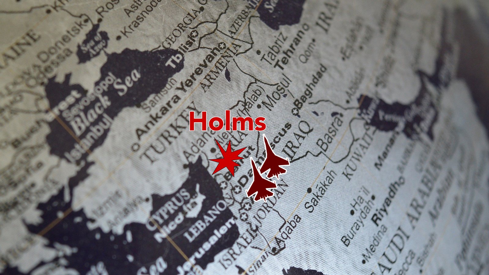 Ataque em Holms Siria