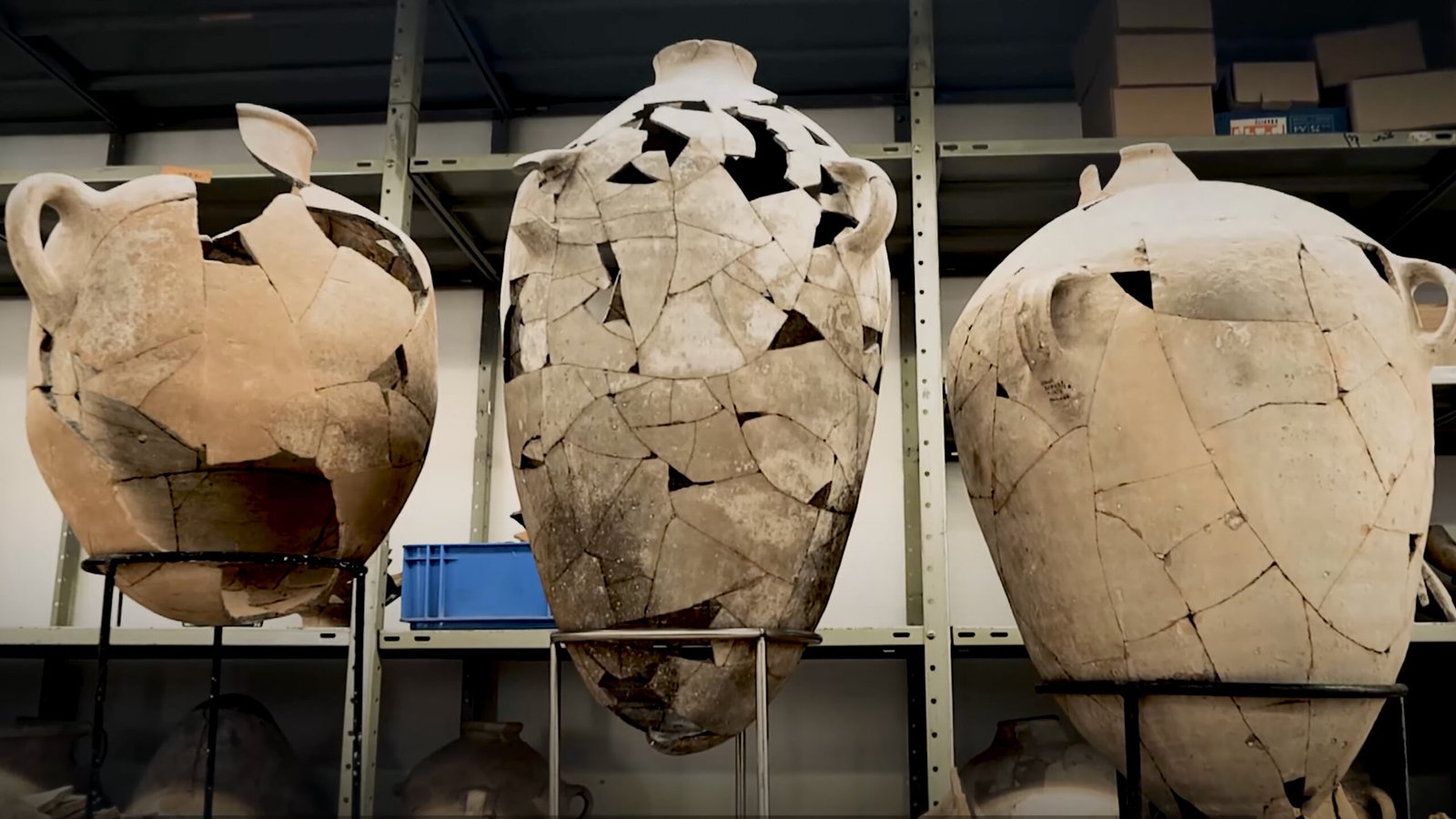 Vasos encontrados na cidade de davi Autoridade de antiguidades de israel