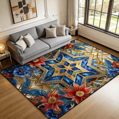 Area Rug Floor Carpet (4:3)