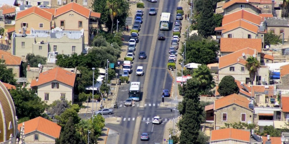 Haifa desde o Monte Carmelo