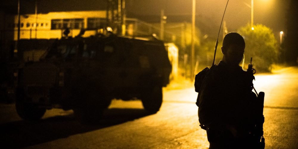 Foto Ilustração: Operação Noturna da IDF - Porta-voz da IDF