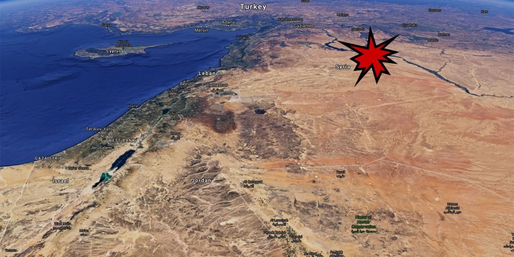 Ataque na Fronteira Siria e Iraque