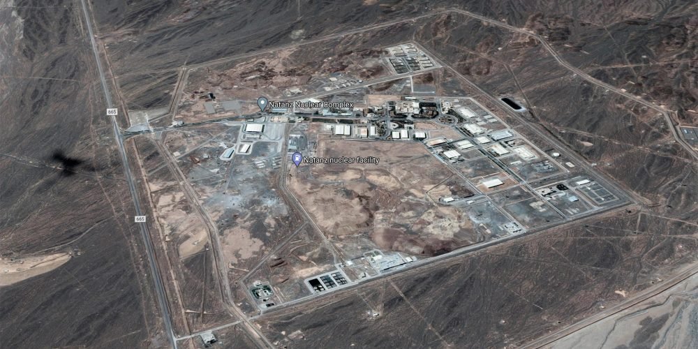bases nucleares do Irã