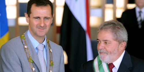 Bashar Al Assad e Lula dois crimonosos