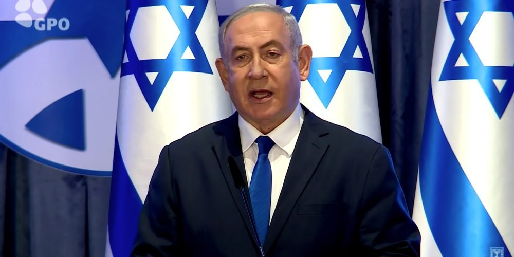 Benjamin Netanyahu GPO Vencendo o Coronavírus e a Oposição