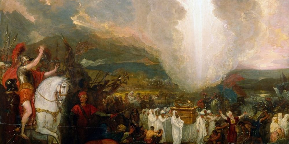 Benjamin West   Joshua passing the River Jordan with the Ark of the Covenant   Google Art Project