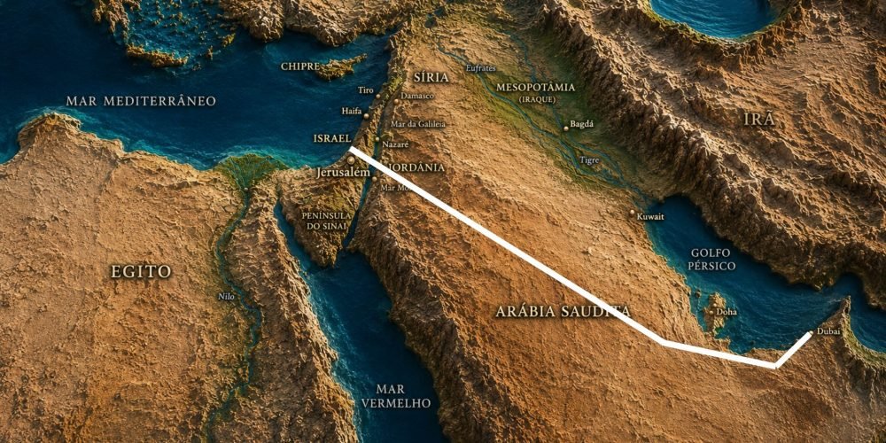 Corredor Energetico Emirados Arabes Unidos e Israel