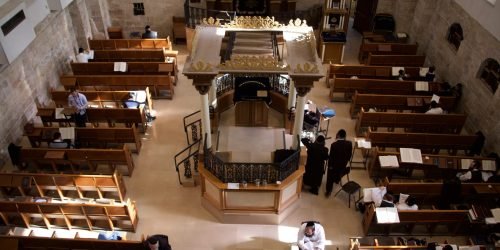 IsraelapósCOVID  SinagogadeHurvaemJerusalém