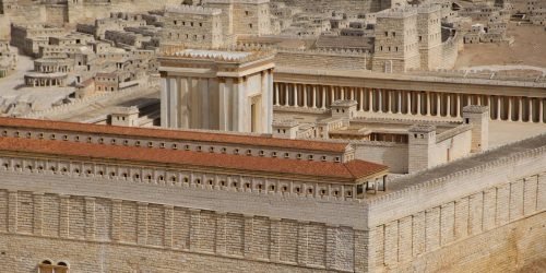 Maquete do Segundo Templo de Jerusalem - Miguel Nicolaevsky
