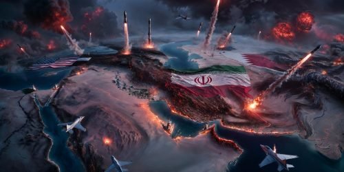 Irã em chamas dispara contra todos menos contra israel