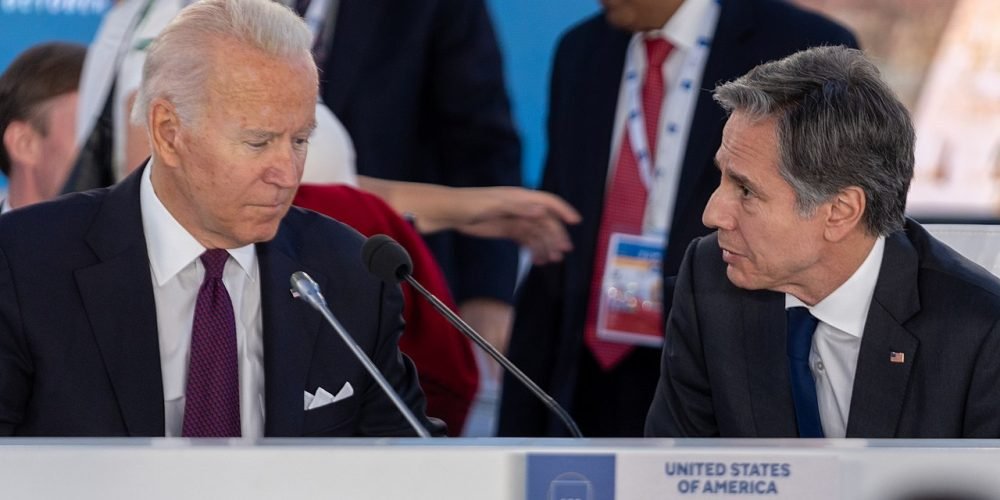 Secretary Blinken Moderates G Summit Session Alongside President Biden