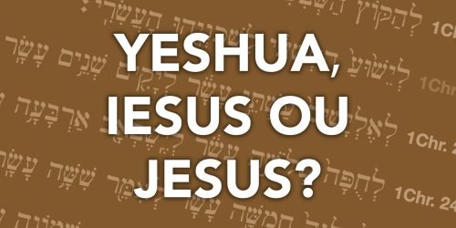 Yeshua ou Jesus