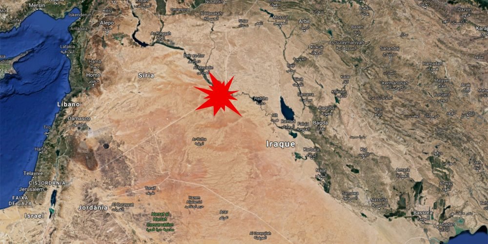 ataque na fronteira siria e iraque