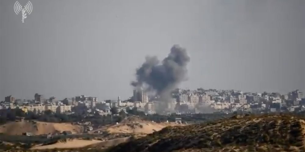 bombardeios da idf em gaza