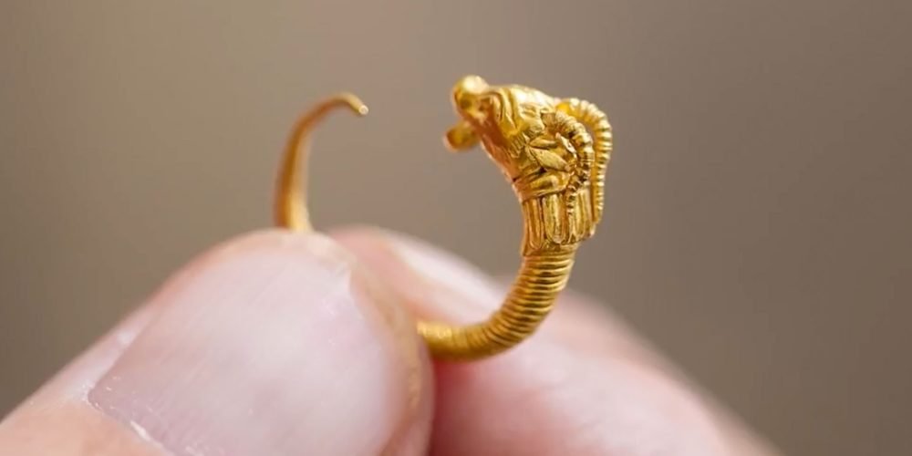 Brinco de Ouro do Primeiro Século foi Descoberto em Jerusalém