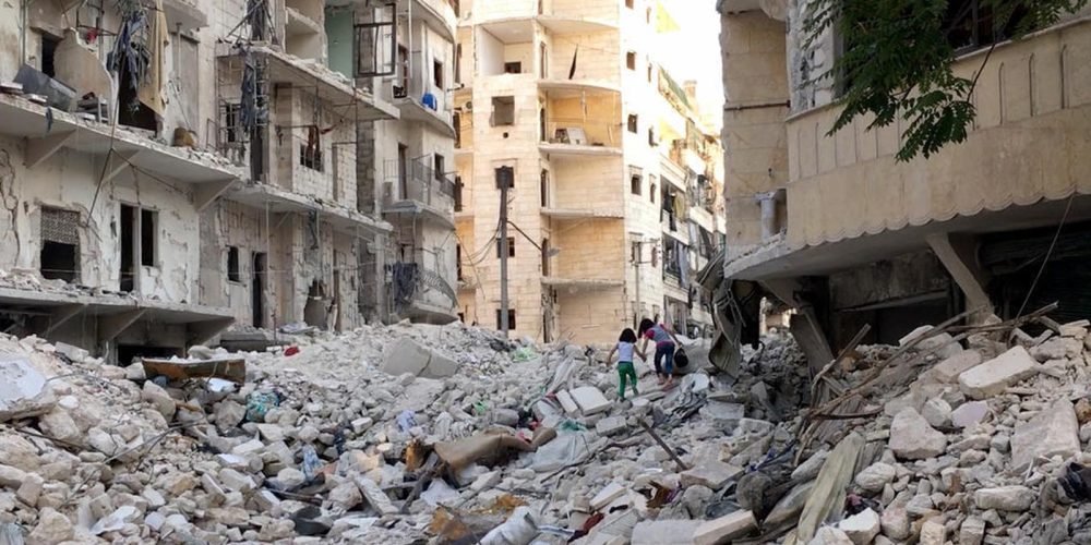 guerra em aleppo