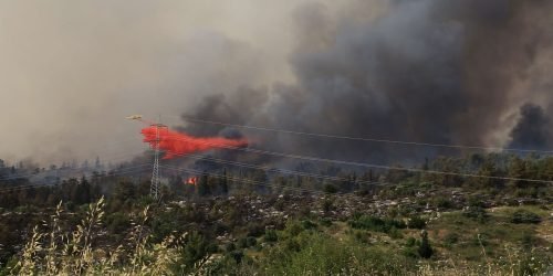 incendio em mevo modiin