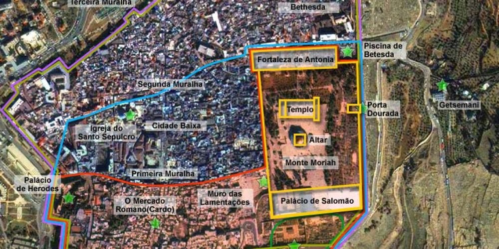 Jerusalém – יְרוּשָׁלַיִם – A Cidade do Grande Rei – Através dos Tempos