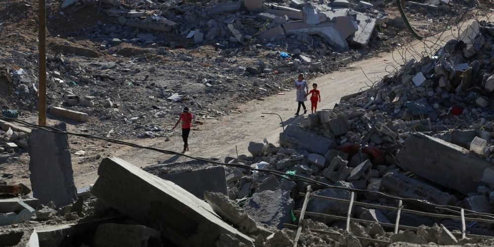 palestine gaza strip in