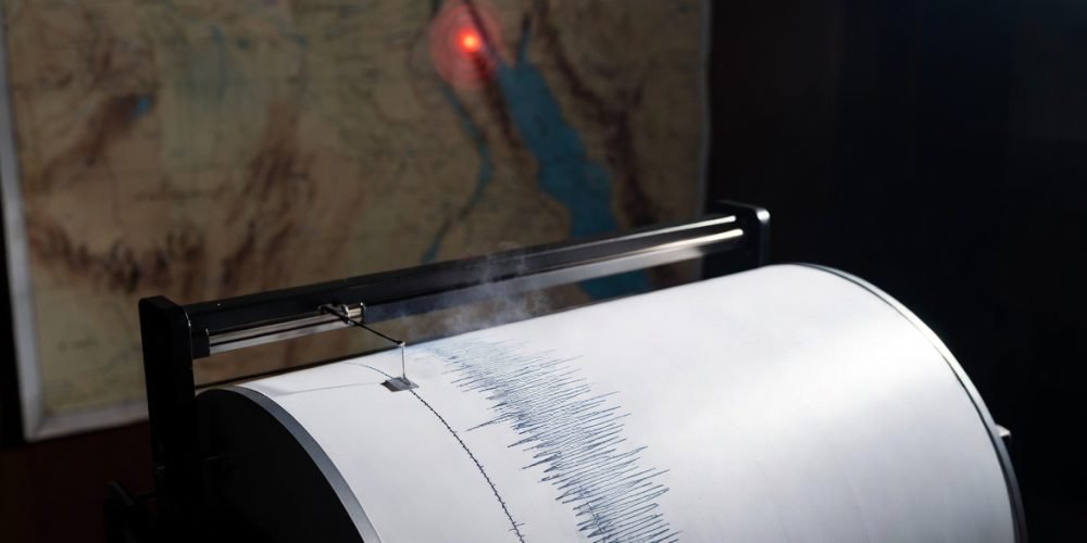 sismografo terremoto no egito