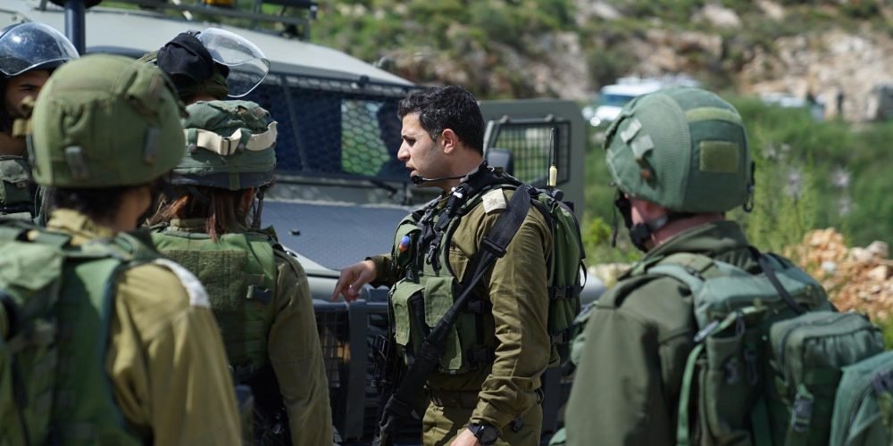 soldados da idf na samaria e judeia